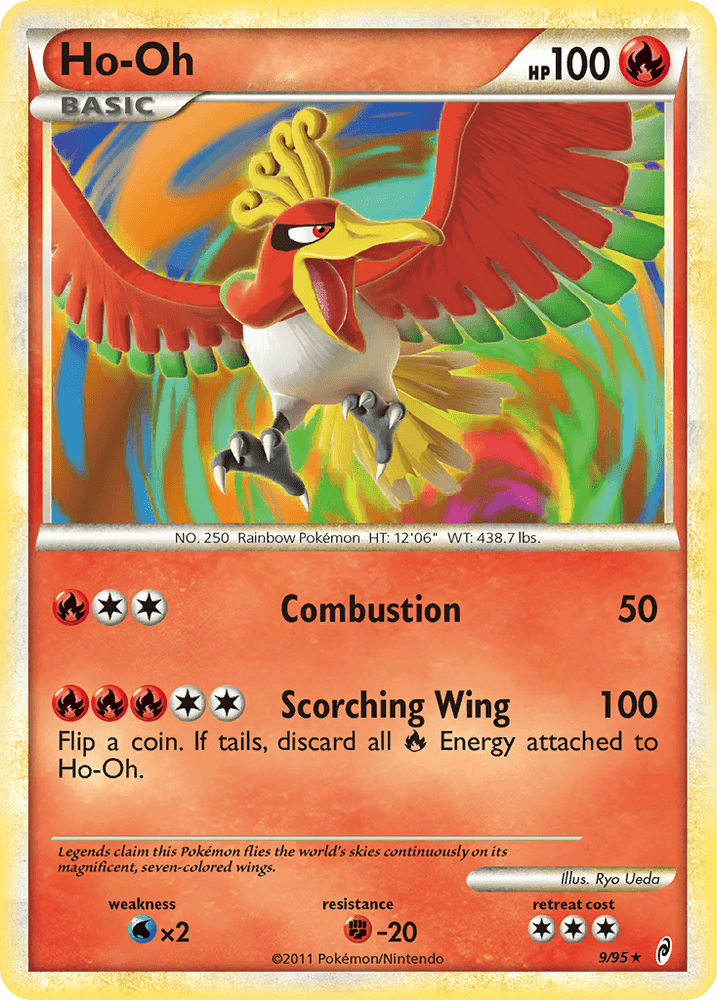Ho-Oh (9/95) [HeartGold & SoulSilver: Call of Legends] (Online Only)