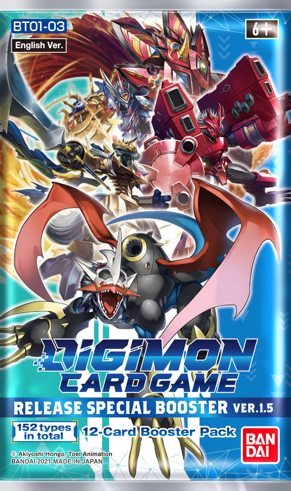 Release Special Booster Ver.1.5 - Booster Pack [BT01-03] (Online Order Only)
