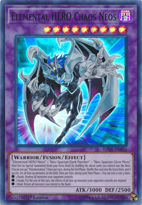 Elemental HERO Chaos Neos [SHVA-EN035] Super Rare (ONLINE ORDER ONLY)