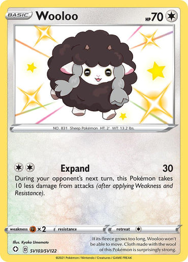 Wooloo (SV103/SV122) [Sword & Shield: Shining Fates] (Online Only)