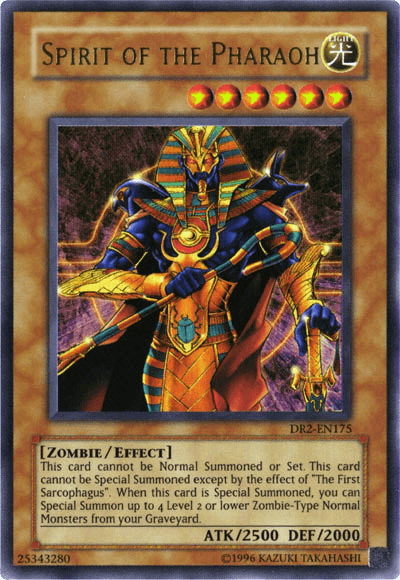 Spirit of the Pharaoh [DR2-EN175] Ultra Rare (ONLINE ORDER ONLY)