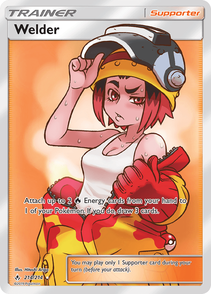 Welder (214/214) [Sun & Moon: Unbroken Bonds] (Online Only)