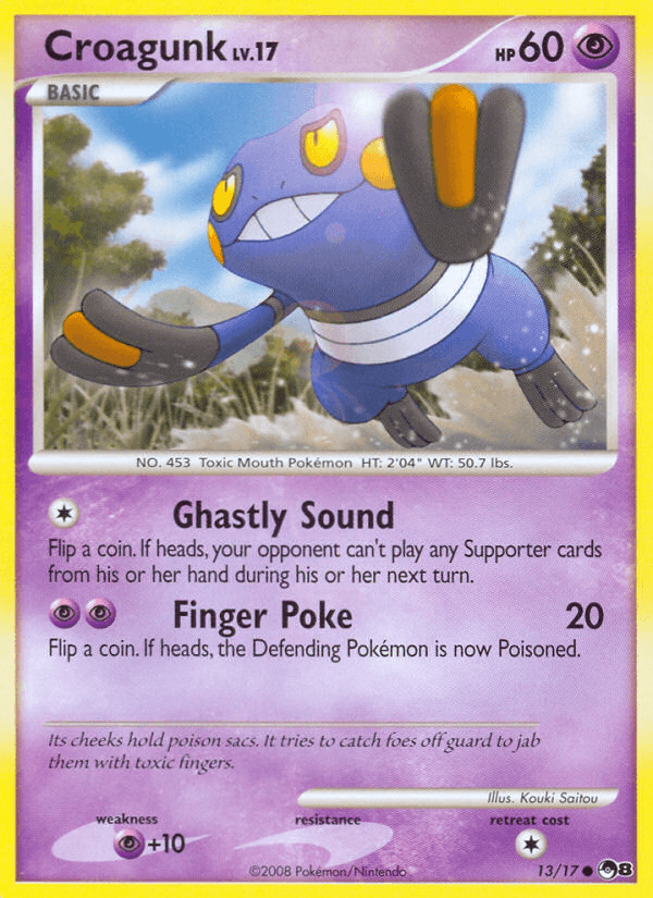 Croagunk (13/17) [POP Series 8] (Online Only)