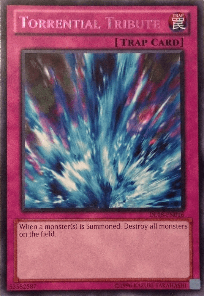 Torrential Tribute (Purple) [DL18-EN016] Rare (ONLINE ORDER ONLY)