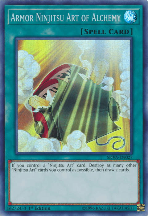Armor Ninjitsu Art of Alchemy [SHVA-EN027] Super Rare (ONLINE ORDER ONLY)