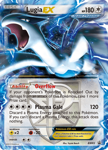 Lugia EX (BW83) [Black & White: Black Star Promos] (Online Only)