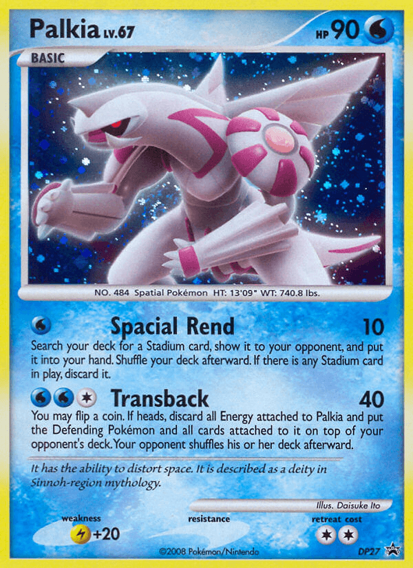 Palkia (DP27) [Diamond & Pearl: Black Star Promos] (Online Only)