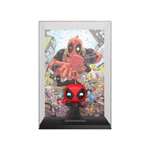Deadpool (2015) #1 Deadpool in Black Suit Funko Pop! Comic Cover Figure #46 with Case (ONLINE ORDER ONLY)