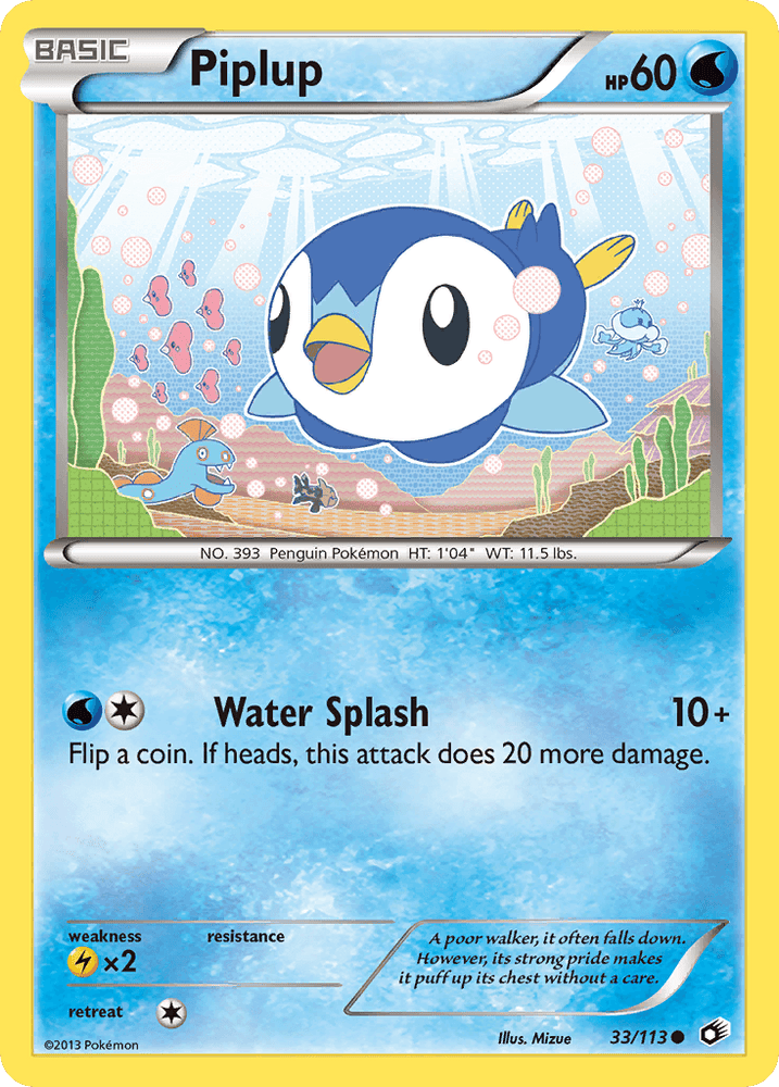 Piplup (33/113) [Black & White: Legendary Treasures] (Online Only)