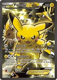 Pikachu EX (XY124) (Jumbo Card) [XY: Black Star Promos] (Online Only)
