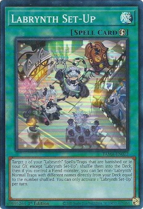 Labrynth Set-Up [TAMA-EN022] Super Rare (ONLINE ORDER ONLY)
