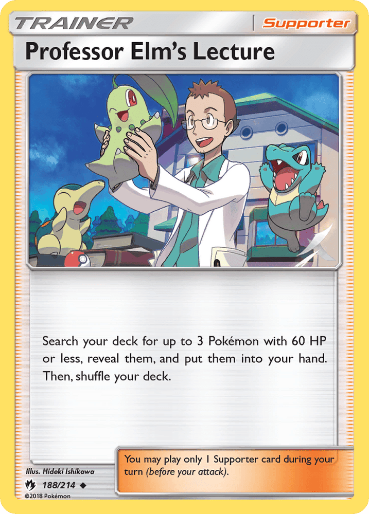Professor Elm's Lecture (188/214) [Sun & Moon: Lost Thunder] (Online Only)