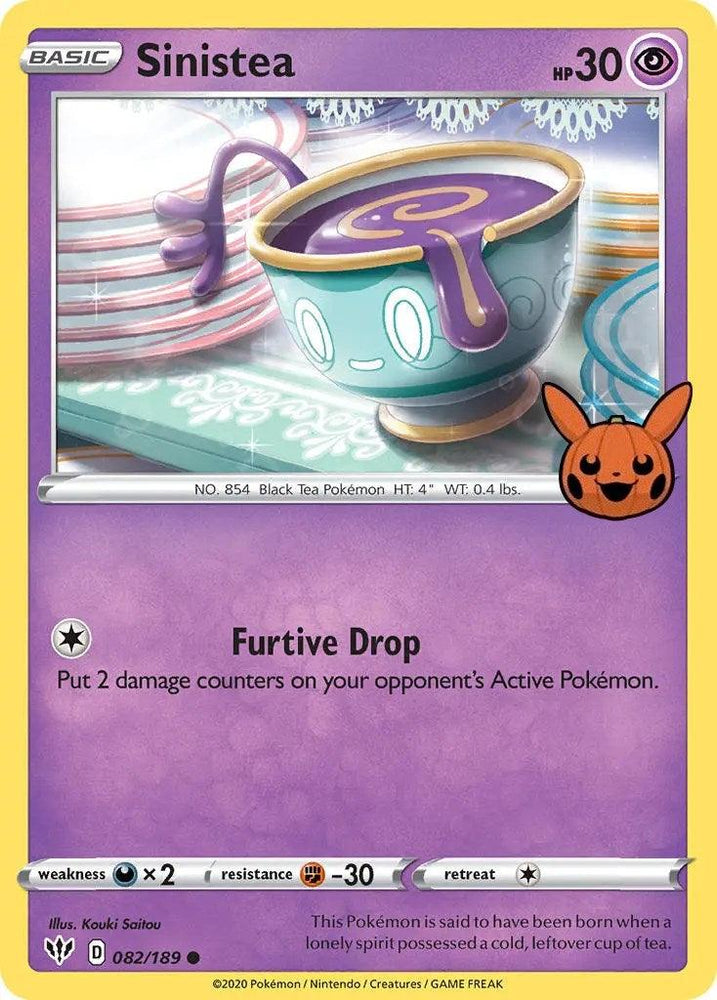 Sinistea (082/189) [Trick or Trade] (Online Only)