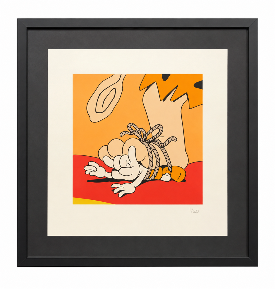 2Choey - Human Race Fine Art (Framed)
