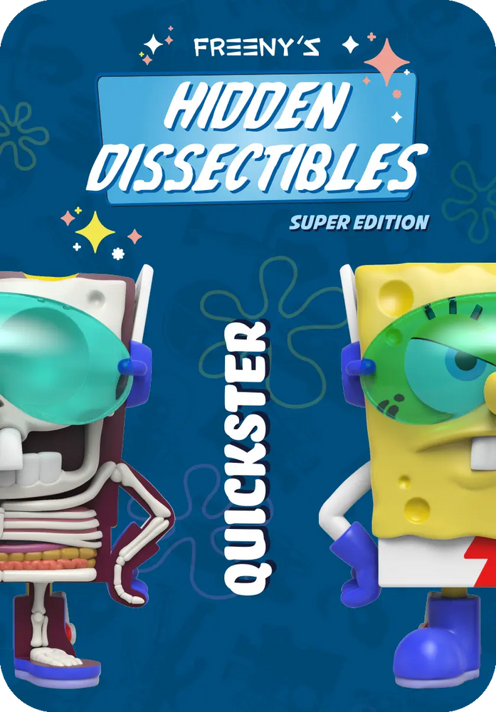 Freeny’s Hidden Dissectibles : SpongeBob SquarePants Series 04 (Super Edition) Blind Box (1 Blind Box) (ONLINE ORDER ONLY)