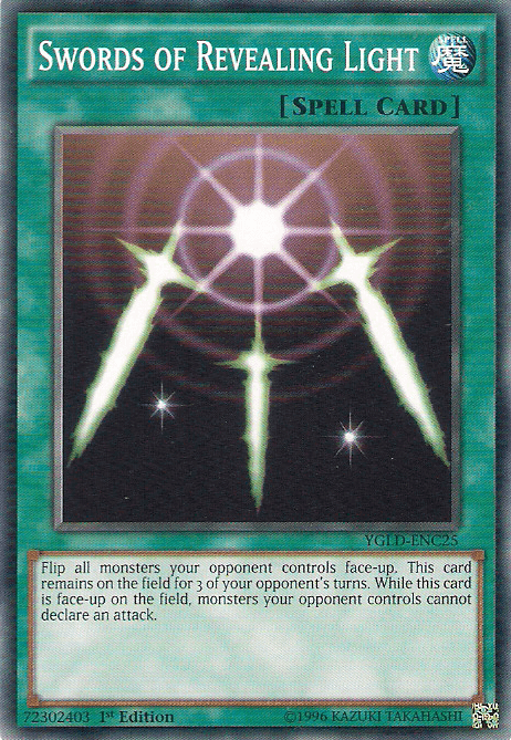 Swords of Revealing Light [YGLD-ENC25] Common (ONLINE ORDER ONLY)