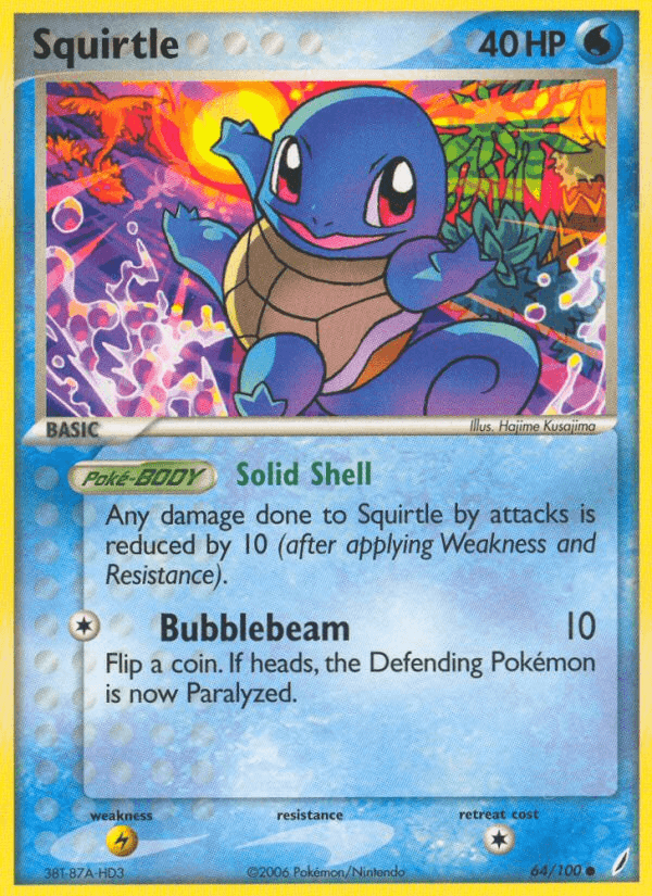 Squirtle (64/100) [EX: Crystal Guardians] (Online Only)