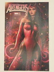 [Signed by Nathan Szerdy] AVENGERS #1 UNKNOWN COMICS NATHAN SZERDY EXCLUSIVE VAR [IN STOCK] (ONLINE ORDER ONLY)