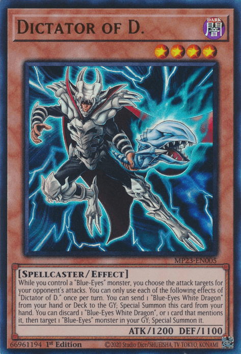 Dictator of D. [MP23-EN005] Ultra Rare (ONLINE ORDER ONLY)