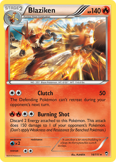 Blaziken (14/111) [XY: Furious Fists] (Online Only)