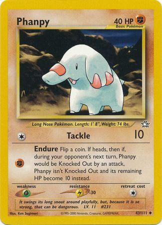 Phanpy (43/111) [Neo Genesis Unlimited] (Online Only)