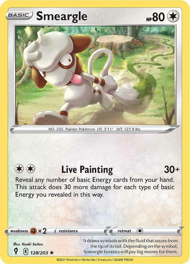 Smeargle (128/203) [Sword & Shield: Evolving Skies] (Online Only)