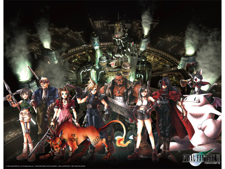 SQUARE ENIX: Final Fantasy 7 - 500 Piece Jigsaw Puzzle (ONLINE ORDER ONLY)