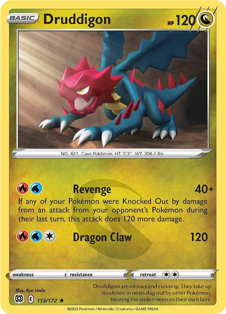 Druddigon (113/172) [Sword & Shield: Brilliant Stars] (Online Only)