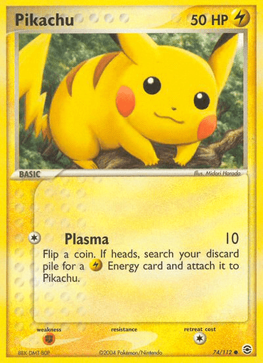 Pikachu (74/112) [EX: FireRed & LeafGreen] (Online Only)