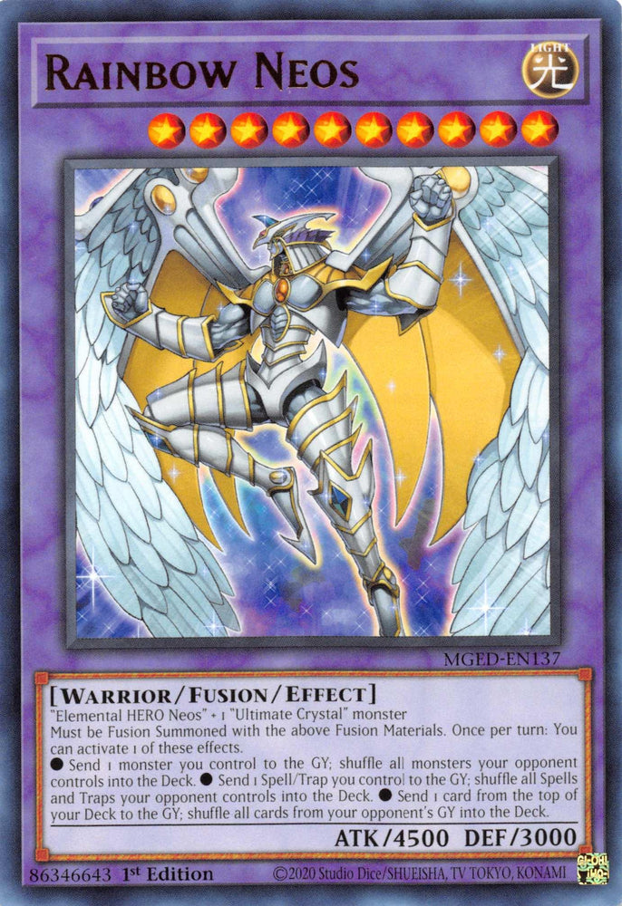 Rainbow Neos [MGED-EN137] Rare (ONLINE ORDER ONLY)