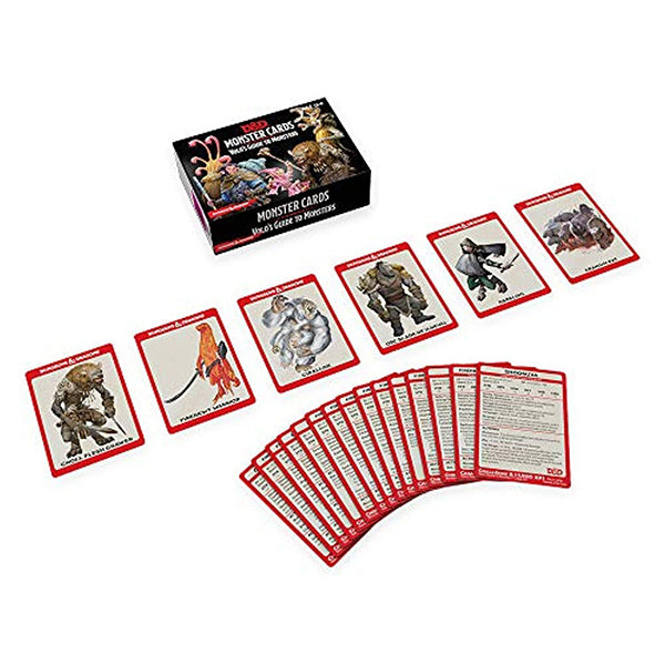 D&D: Monster Cards - Volo's Guide to Monsters (ONLINE ORDER ONLY)