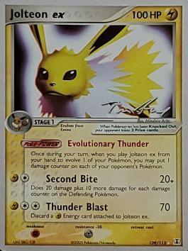 Jolteon ex (109/113) (Legendary Ascent - Tom Roos) [World Championships 2007] (Online Only)