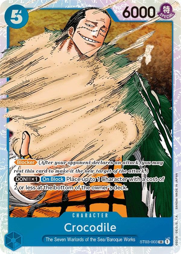 Crocodile (003) [Starter Deck: The Seven Warlords of The Sea] (ONLINE ORDER ONLY)