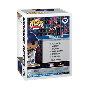 MLB Dodgers Mookie Betts Funko Pop! Vinyl Figure #92 (ONLINE ORDER ONLY)