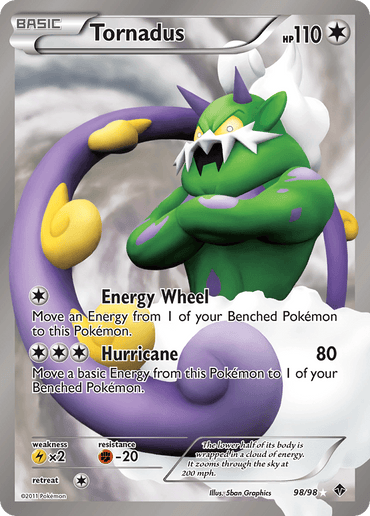 Tornadus (98/98) [Black & White: Emerging Powers] (Online Only)