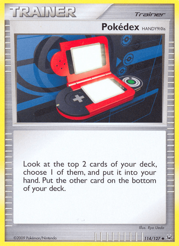 Pokedex HANDY910is (114/127) [Platinum: Base Set] (Online Only)