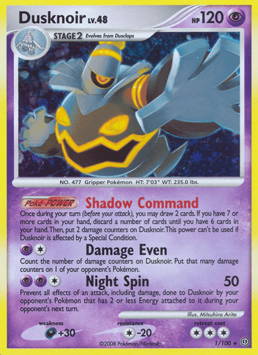 Dusknoir (1/100) [Diamond & Pearl: Stormfront] (Online Only)