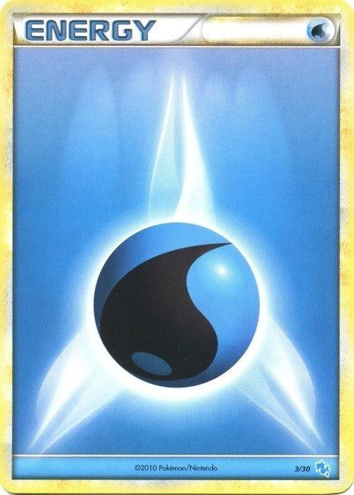 Water Energy (3/30) [HeartGold & SoulSilver: Trainer Kit - Gyarados] (Online Only)