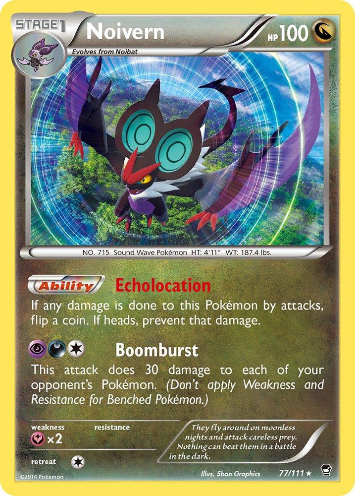 Noivern (77/111) (Cosmos Holo) (Blister Exclusive) [XY: Furious Fists] (Online Only)