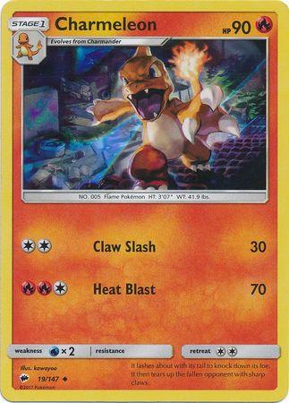 Charmeleon (19/147) (Premium Collection Promo) [Sun & Moon: Burning Shadows] (Online Only)