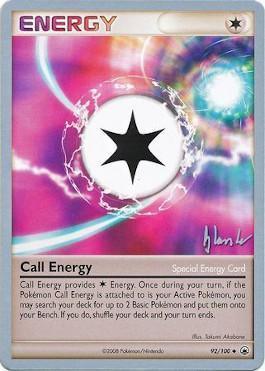 Call Energy (92/100) (Empotech - Dylan Lefavour) [World Championships 2008] (Online Only)