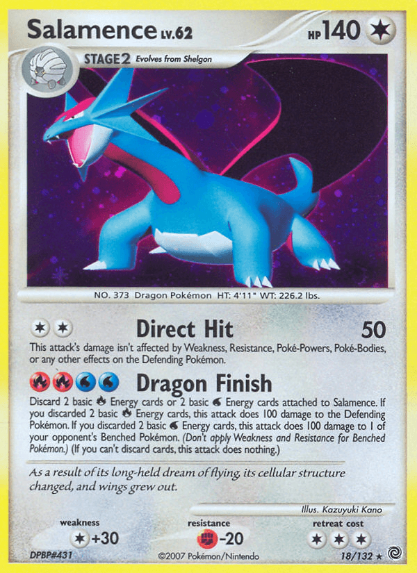 Salamence (18/132) [Diamond & Pearl: Secret Wonders] (Online Only)