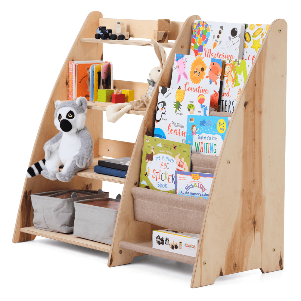 2in1 Montessori Shelf for Books and Toys (ONLINE ORDER ONLY)