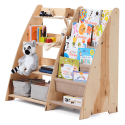 2in1 Montessori Shelf for Books and Toys (ONLINE ORDER ONLY)