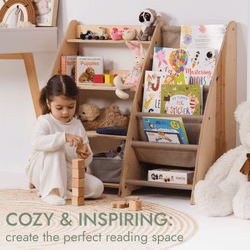 2in1 Montessori Shelf for Books and Toys (ONLINE ORDER ONLY)