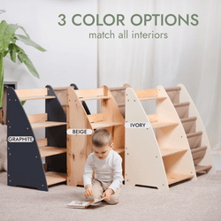 2in1 Montessori Shelf for Books and Toys (ONLINE ORDER ONLY)