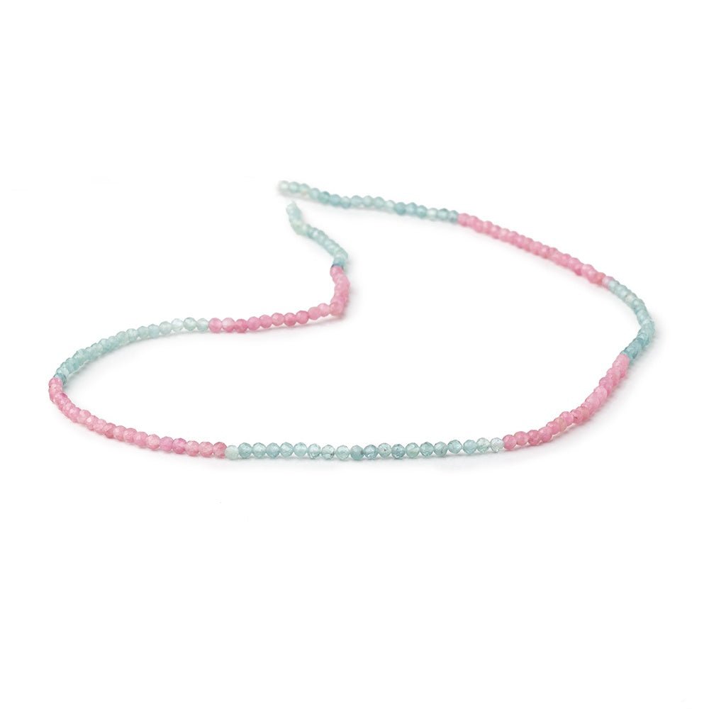 2mm Afghani Tourmaline Micro Faceted Round Beads 12.5 inch 168 pieces (ONLINE ORDER ONLY)