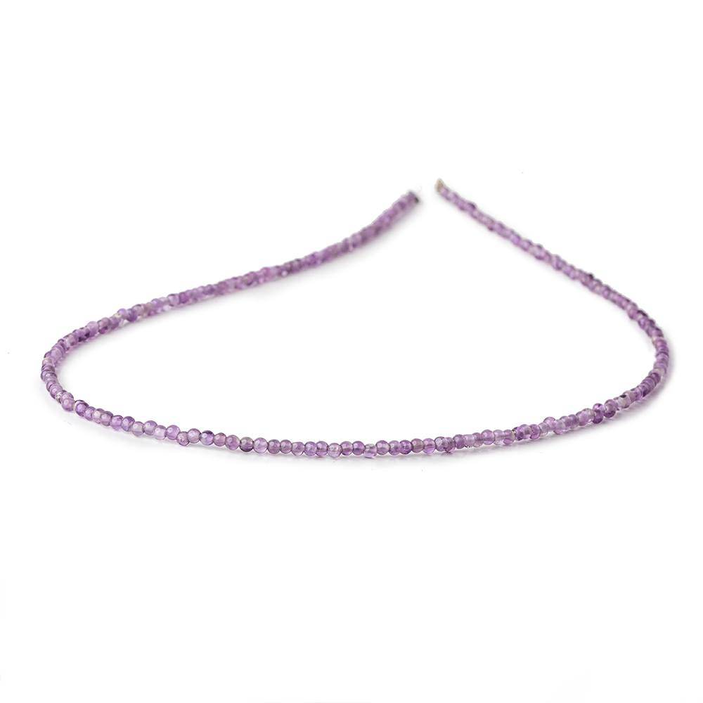 2mm Amethyst Plain Round Beads 13 inch 175 pieces (ONLINE ORDER ONLY)