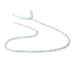 2mm Aventurine Micro Faceted Rondelle Beads 12.75 inch 168 pieces (ONLINE ORDER ONLY)