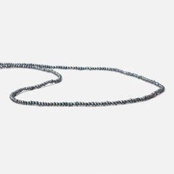 2mm Blue Peacock Side Drilled Petite Baroque Pearls 15.5 inch A (ONLINE ORDER ONLY)